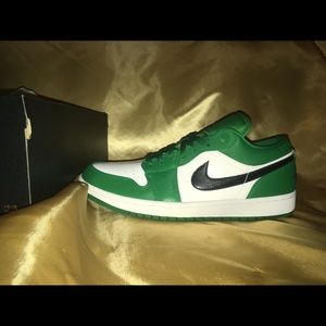 Jordan 1 Low Pine Green Size 13 W 11.5 M